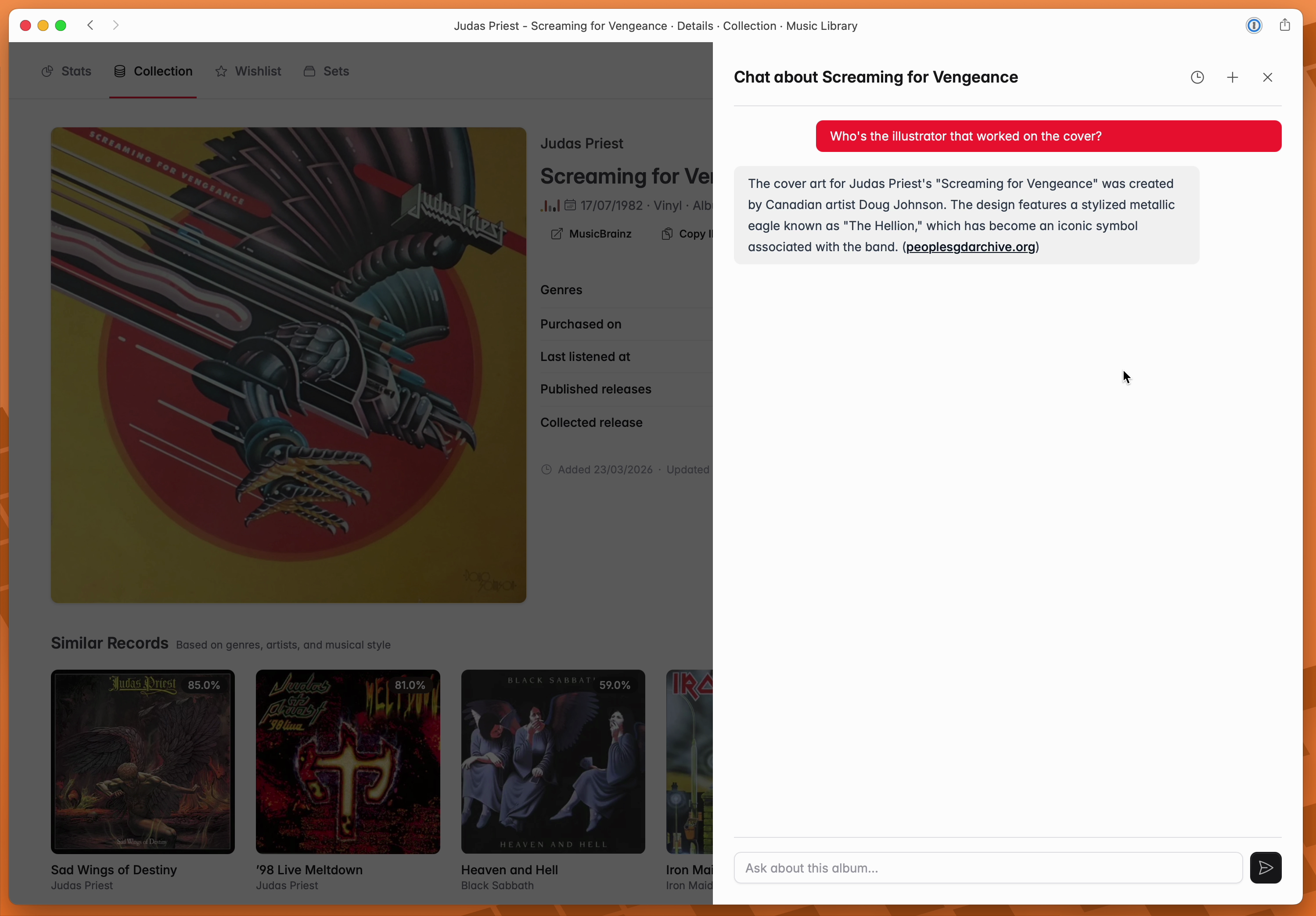 Record chat