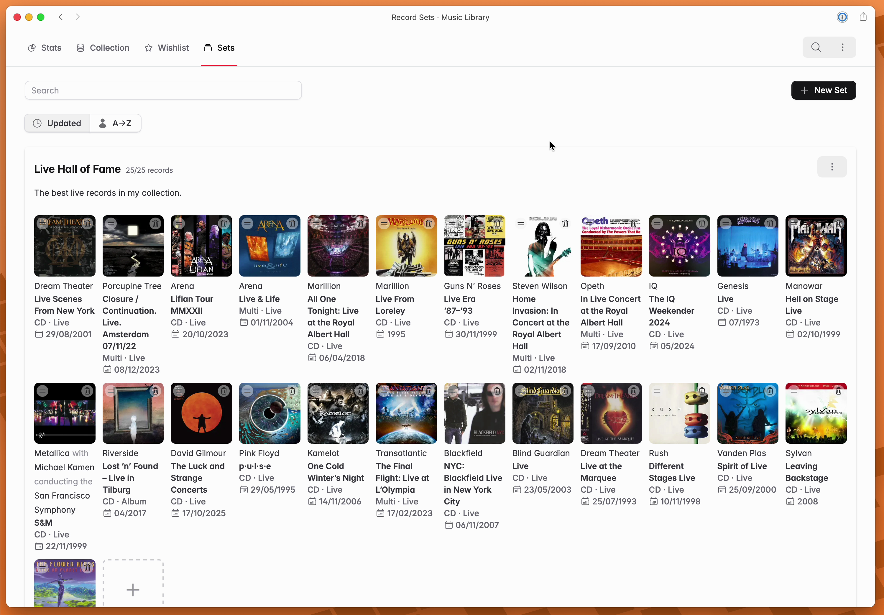 Record sets